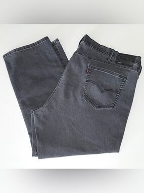 Men’s Levi’s Athletic Fit 501 Grey Jeans Size 48x30